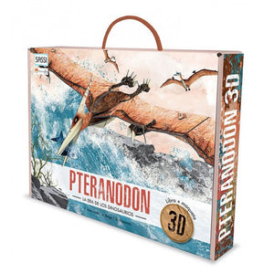Pteranodon 3D. La era de los dinosaurios (Libro + Rompecabezas)
