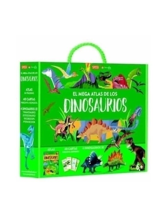El Mega Atlas de los Dinosaurios (Libro + Rompecabezas)