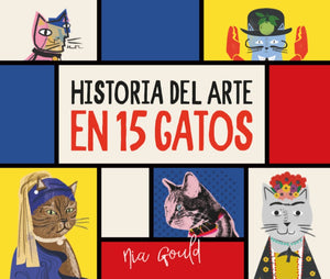 Historia del arte en 15 gatos (Libro de cartón)