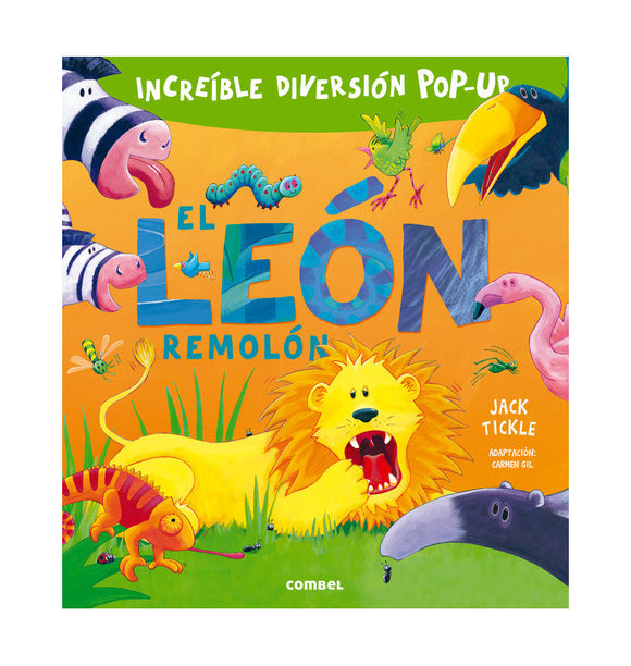 El león remolón. Increíble diversión pop-up