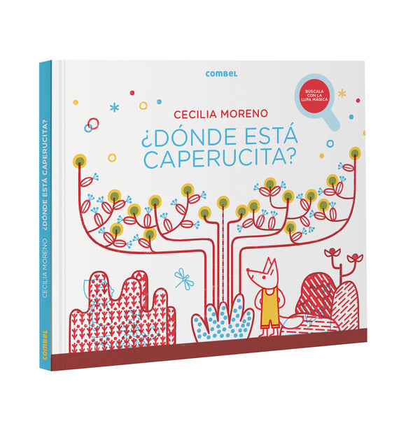 ¿Dónde está Caperucita? Búscala con la lupa mágica.