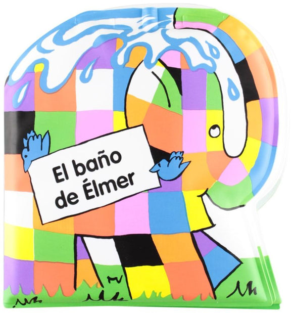 El baño de Elmer (Libro de baño)