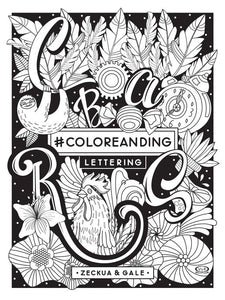 #Coloreanding Lettering