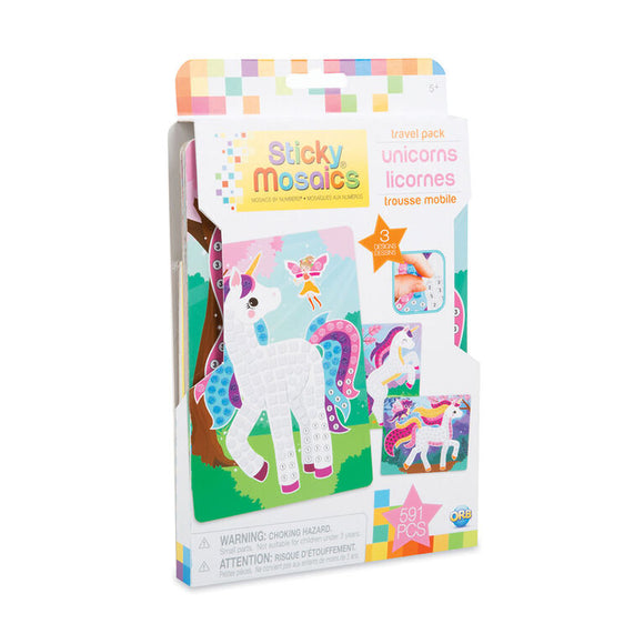 Sticky Mosaics® Travel Pack Unicorns